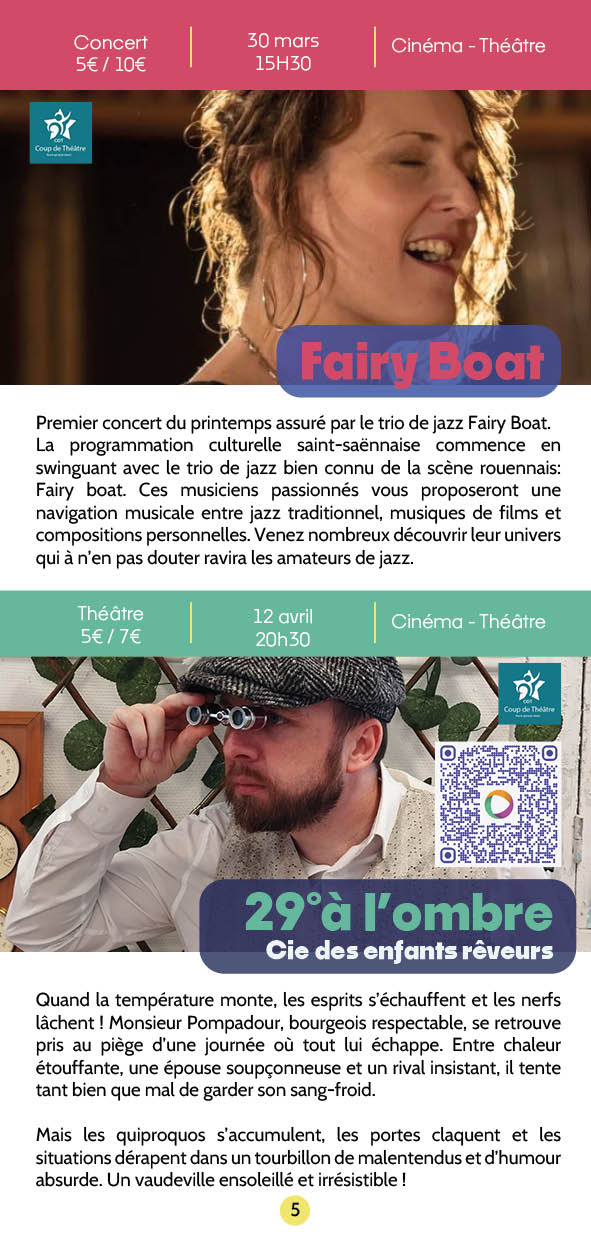 programme st saens 5